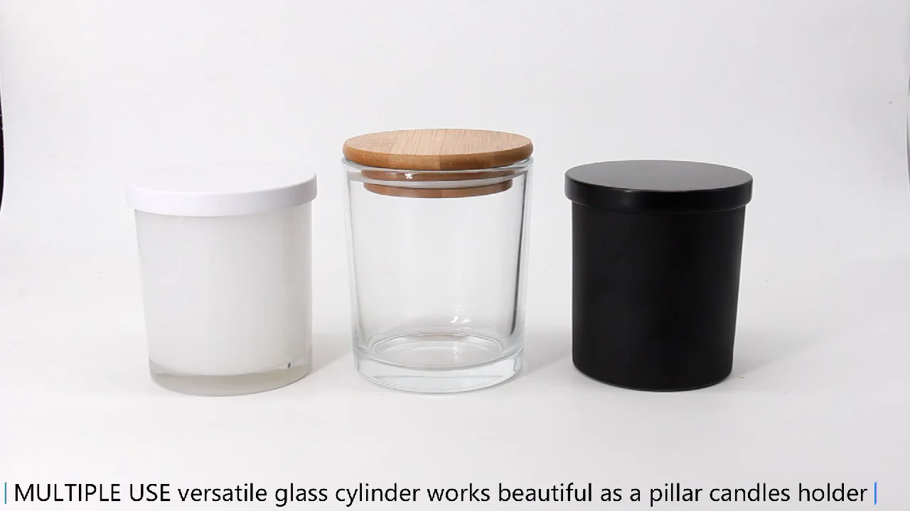 8 Oz Frosted White Candle Jars With Metal Lids Buy Matt White Candle Jar 8oz,Factory Matt