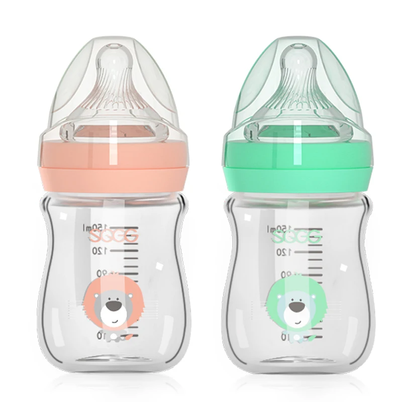 

BPA Free Feeding Bottle Glass With Wide Neck