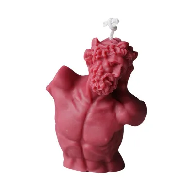 

Greek Laocoon candle mold resin silicone, Transparent