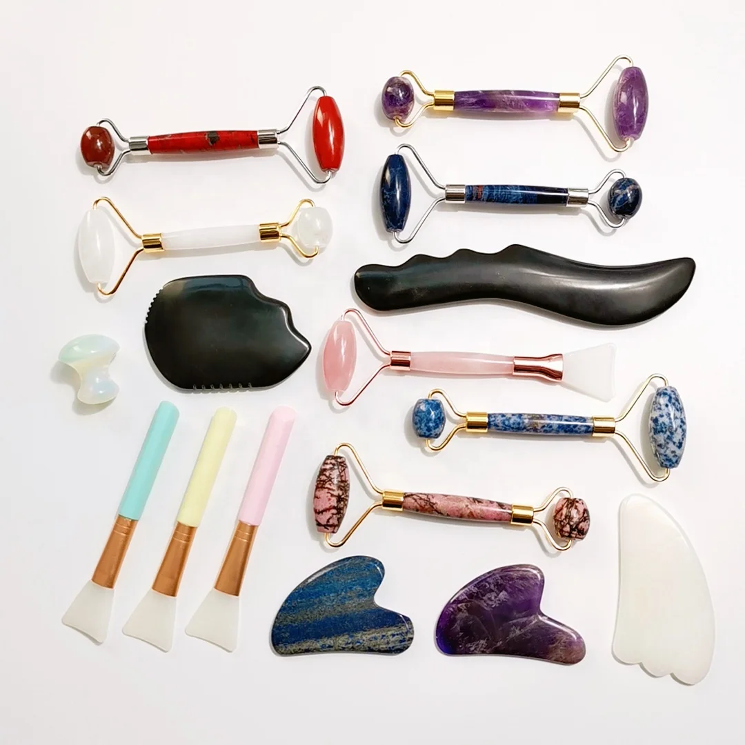 

beauty personal care products manufacturers jade gemstone gua sha tool fluorite gua sha