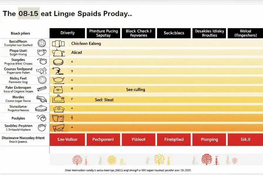 Spice heat comparison chart