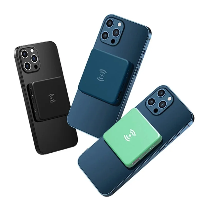 

Custom portable wireless sharing power bank mobile phone charger universal magnetic fast charging mini power banks