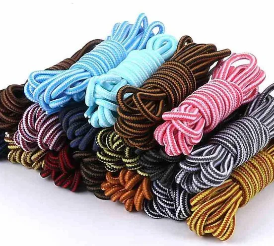 

Round hiking boot shoelace, Customized