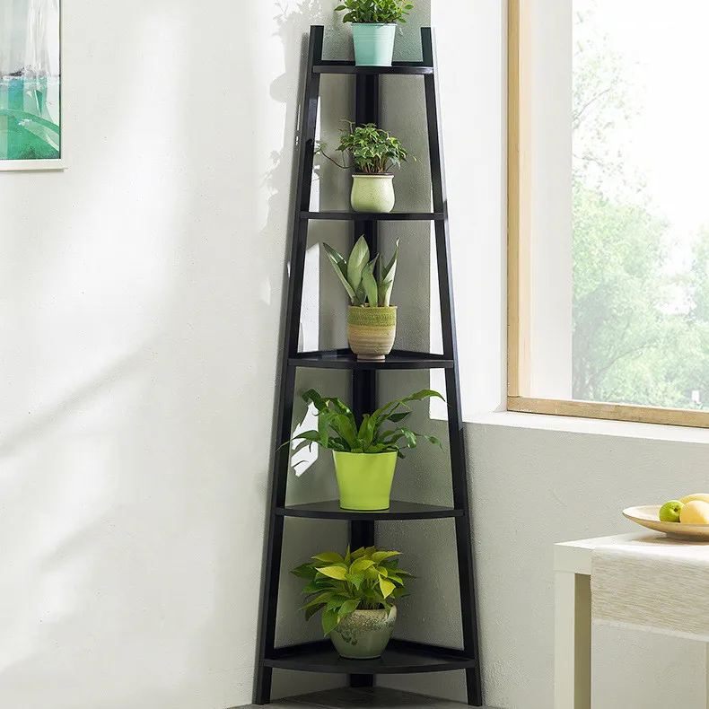 

Smooth grinding high quality indoor durable wall-mounted durable thickened plate living room balcony green rose flower pot rack