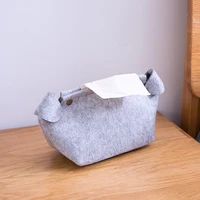 

Simple design felt facial creative customized tissue box paper