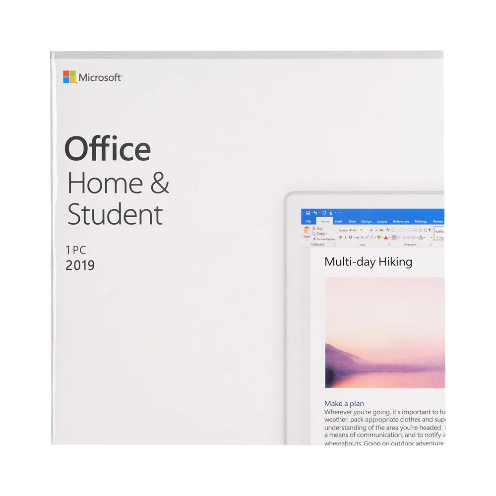 

Microsoft Office 2019 home and student full package office 2019 HS online activate