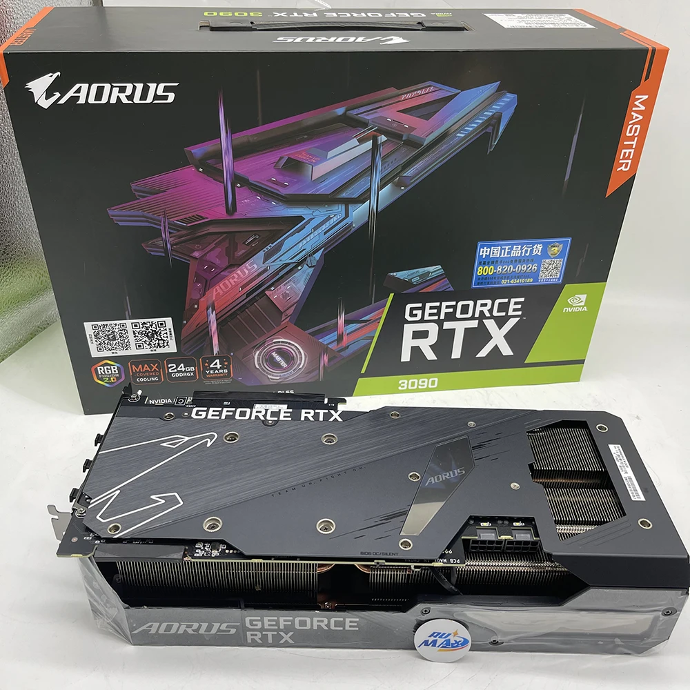 

Rumax 2021 Newest Gigabyte Aorus Master 3090 Graphic Card RTX3090 GAMING OC