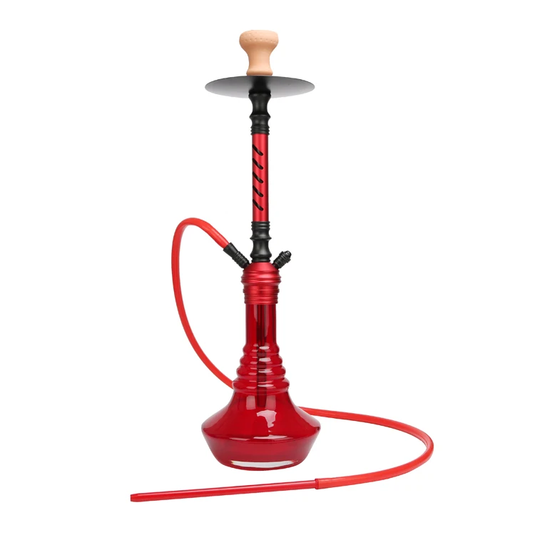 

cheap wholesale chicha smoking shisha aluminum hookahshisha narguile hubbly bubbly hookah set hookah glass nargile, Mixed colors