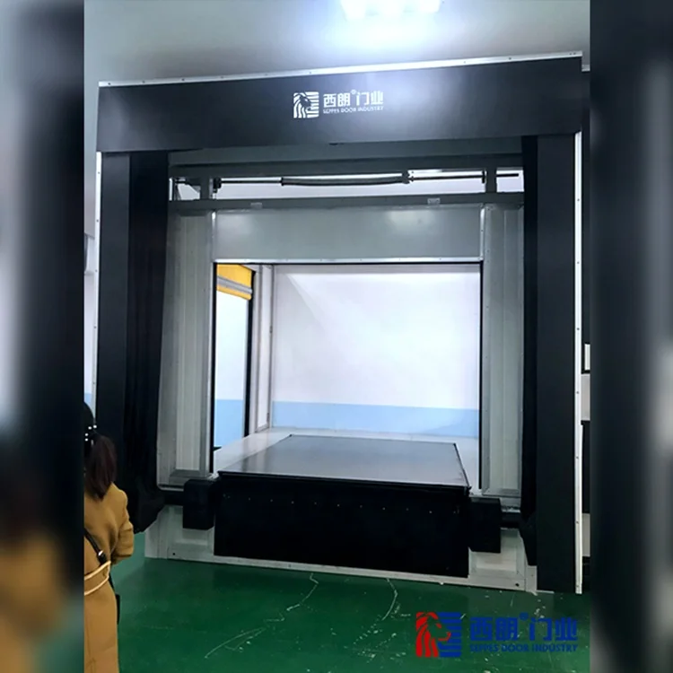 
warehouse dock shelter mechanical dock seal for cargo 