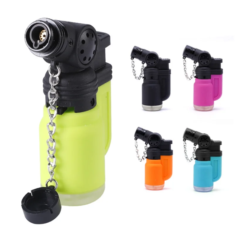 

Creative Directly Punched Small Welding Gun Portable Outdoor Spray Gun Mini Wind-proof Lighter, Mixed