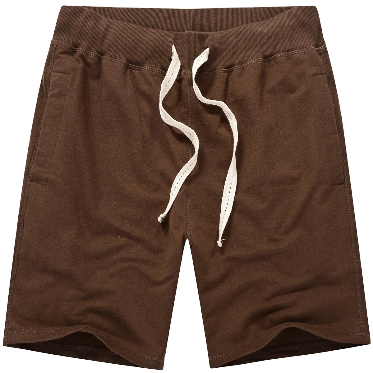 

2021 summer men clothing Sports Workout Cotton Gym Athletic Plain Shorts Pants Casual Drawstring Men Shorts, Picture shows