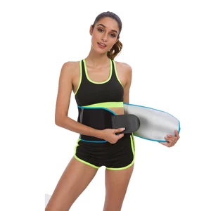 High Quality Adjustable Custom Sweat Belt Waist Trimmer With Pocket Fitness Belt Waist Trimmer Belt Neoprene