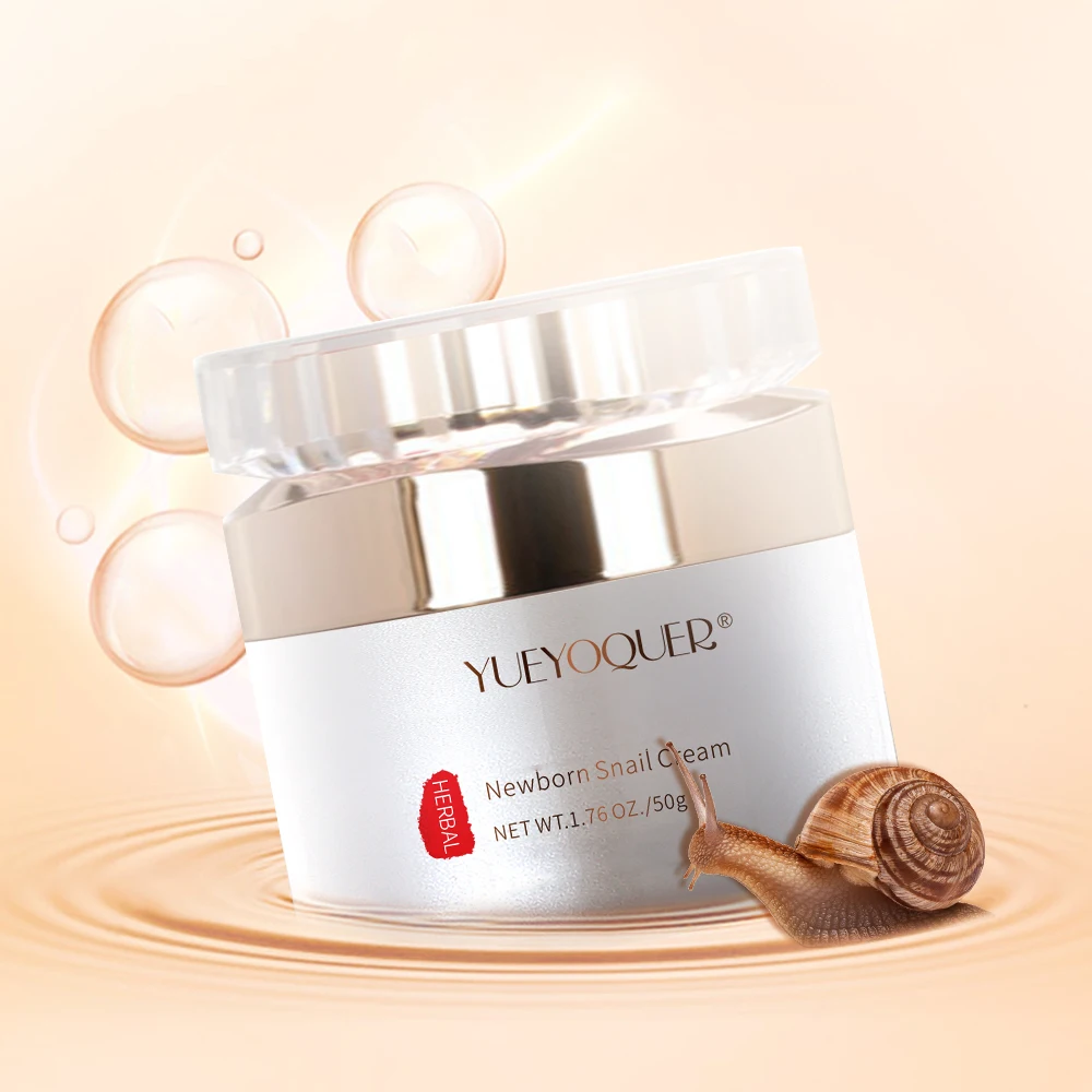 

50g Snail facial cream brightening moisturizing skin care nourishing face cream