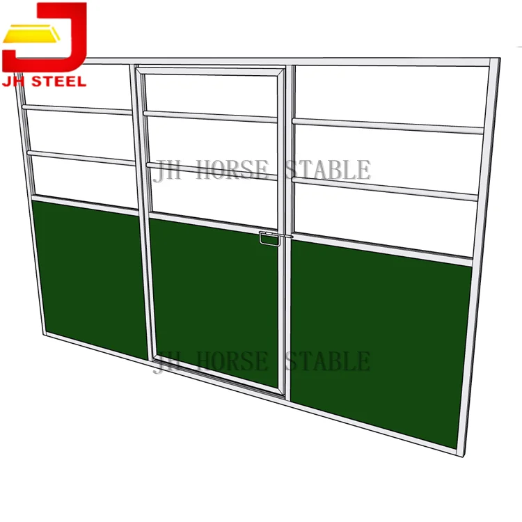 

Australia Iron Rod Temporary Horse Stable With Door Stall Brackets