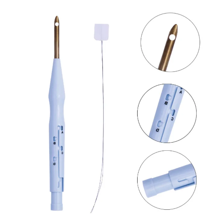 

Charmkey DIY Adjustable Embroidery Needle Knitting Tool Embroidery Pen Needle Punch Needle Set