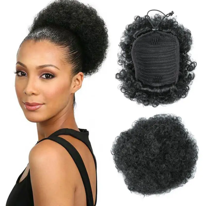 

Afro Chignon Hair Bun Chignon Curly Chignon, 15 colors chignon