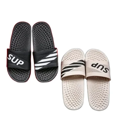 

Summer new style flip flops home beach shoes Men Rubber Slippers Adult Slides Custom Slides Men, Customized