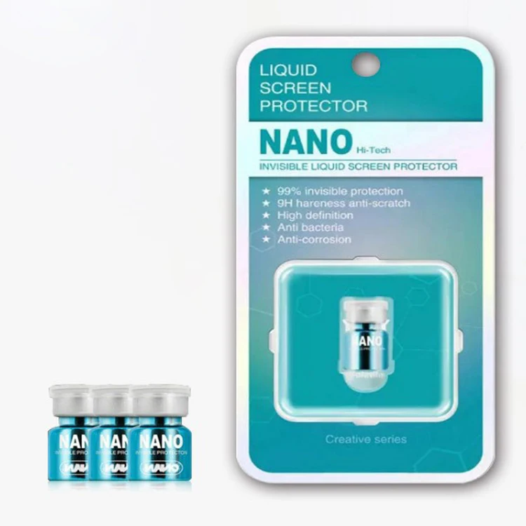 

9H Nano Technology Guard Hi-Tech Nano Liquid Screen Protector Better VS Tempered Glass Screen Protector