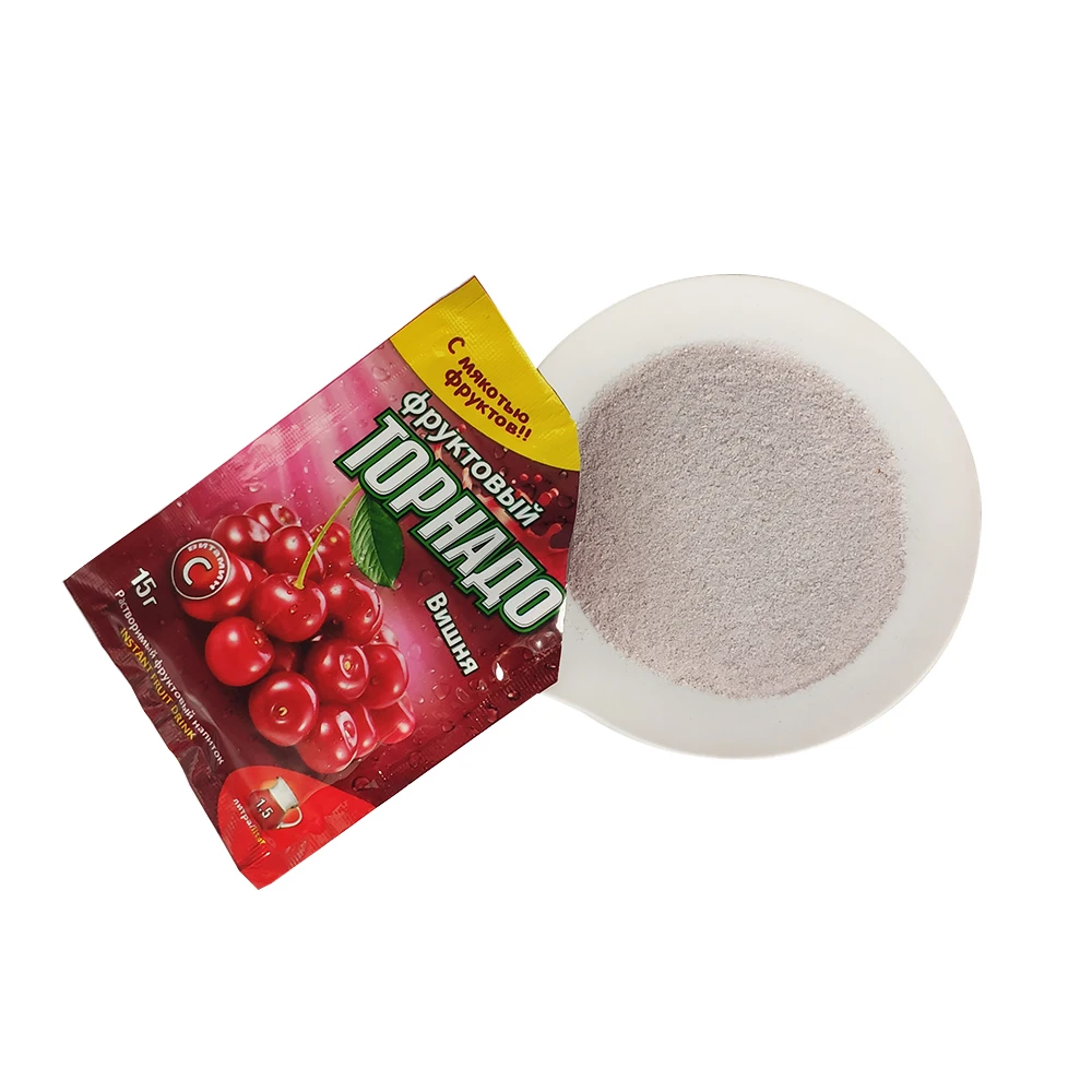 15g Cherry Flavoured instant drink powder per sachet