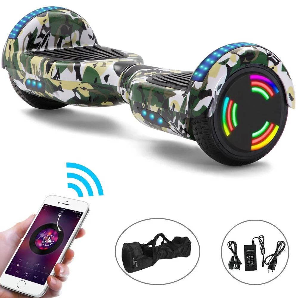 

Discount Camo Green EU warehouse 6.5 Electric Scooter Self Balancing Electric Scooter Hoverboard for Sale