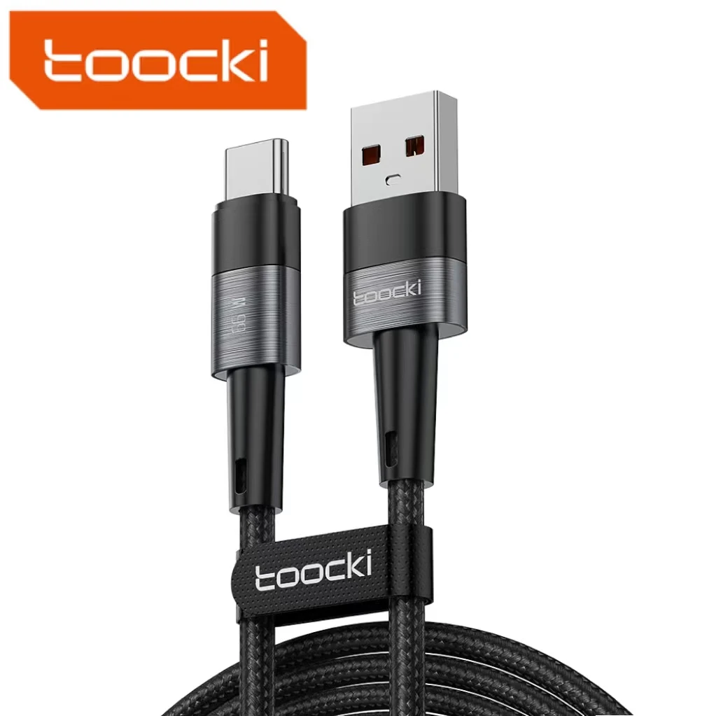 

Toocki Wholesale 66W Mobile Phone Accessories USB A to Type C Fast Charging Data Cable for HUAWEI