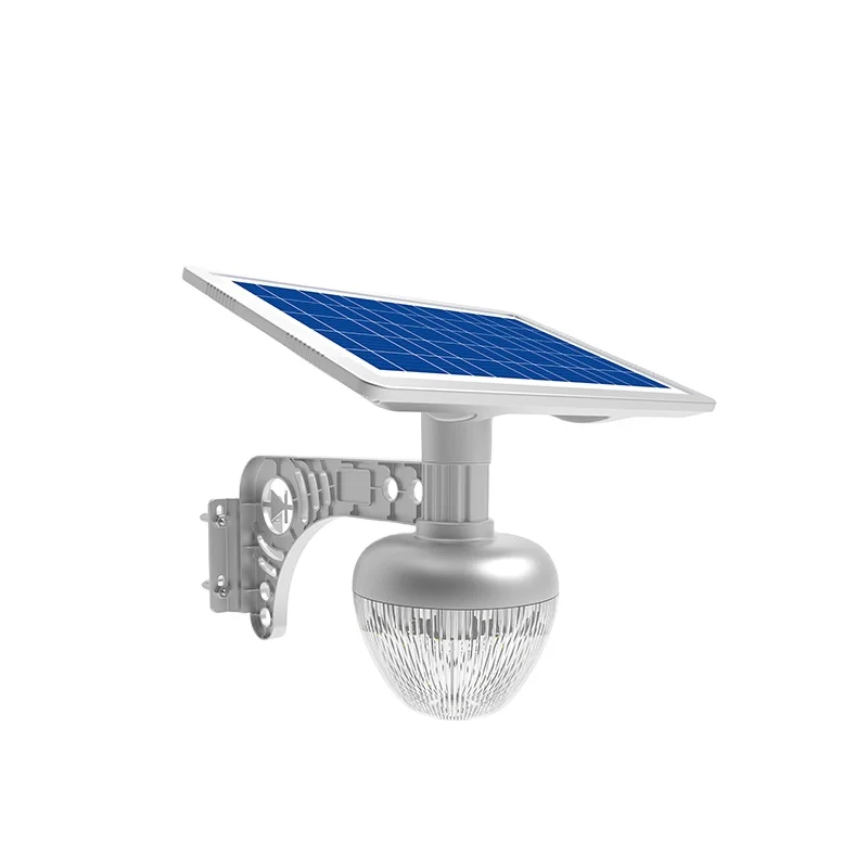 

Blue Carbon Waterproof All in One IP65 10W 540Lm LED Outdoor Solar Garden Light Golden Apple Design Lighting 5 Years Warranty