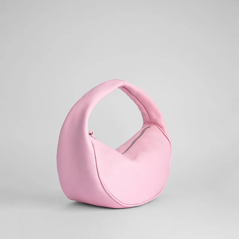 

Popular bag female summer 2021 new fashion handbag net red simple one-shoulder underarm bag chain crescent bag