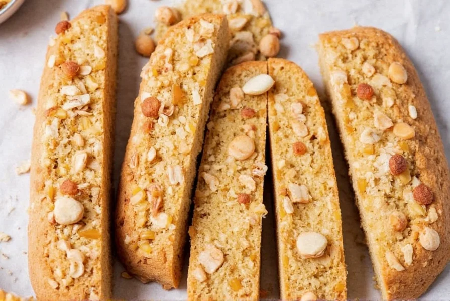 Biscotti with espresso and hot chocolate