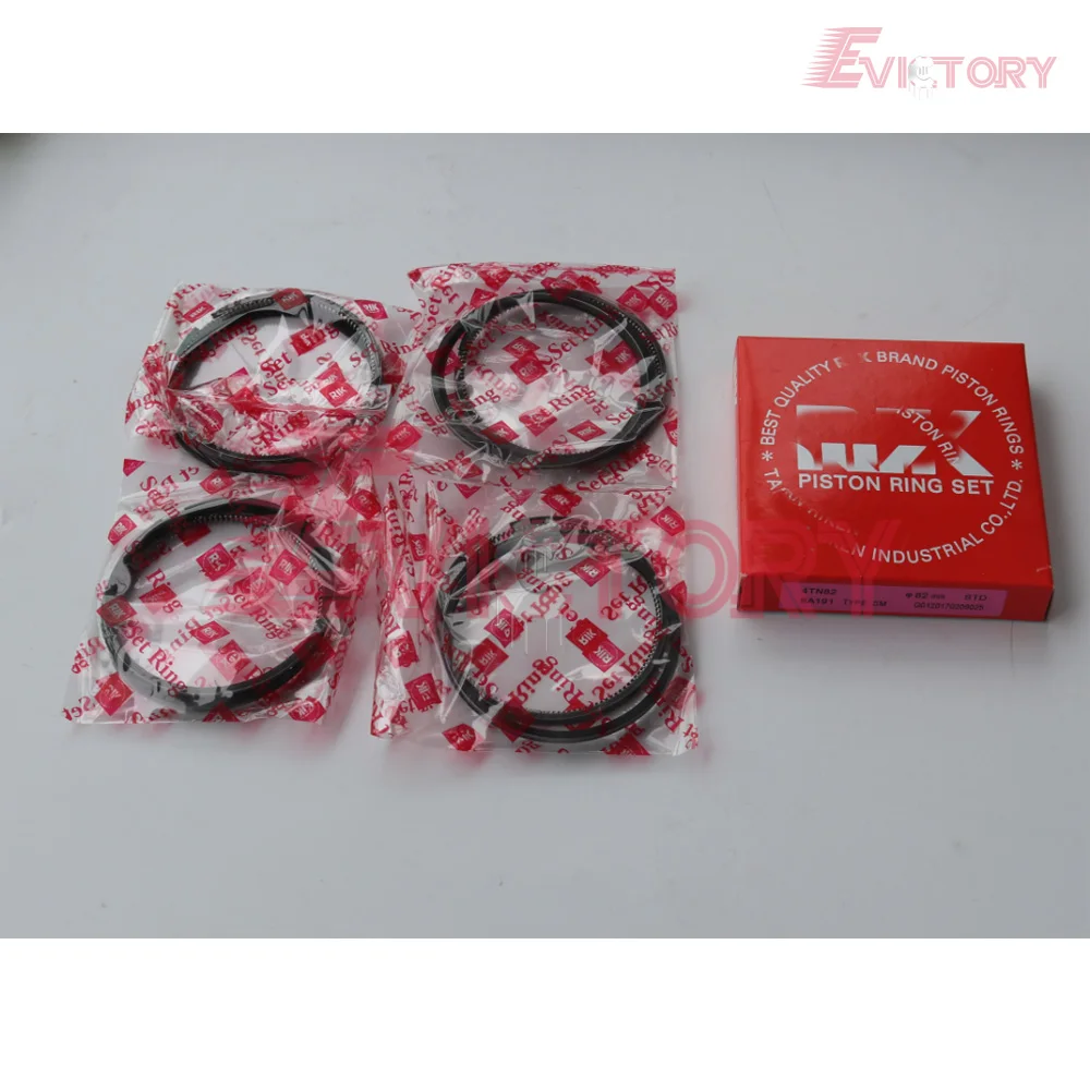 

For yanmar engine parts 4TN100 piston ring set for marine