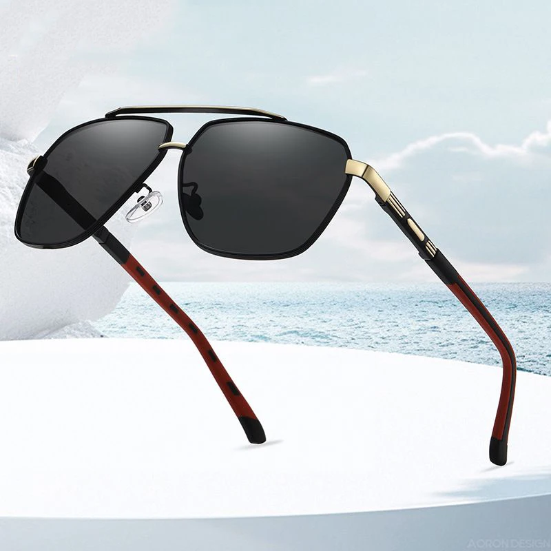 

LBAshades A717 Polarized Sunglasses Fashion Men Toad Glasses Driving Custom Men Sunglasses Shades
