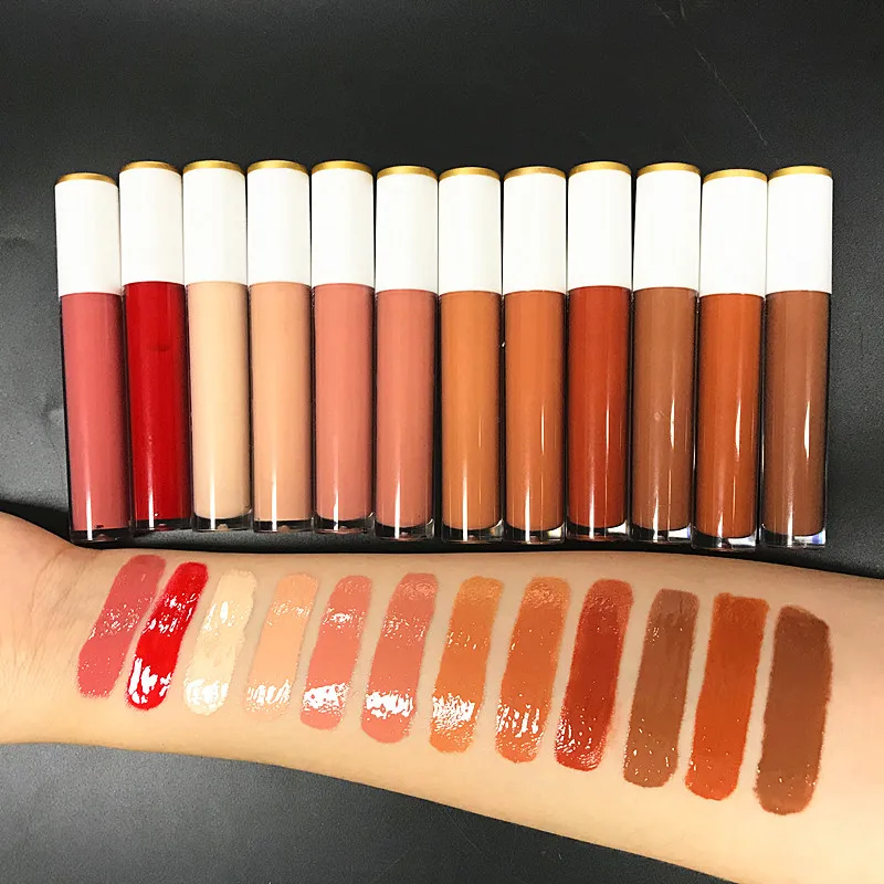 

High Quality Waterproof Makeup 25 Colors Shiny Lipgloss OEM Liquid Gloss Vegan Glossy Clear Private Label Lip gloss