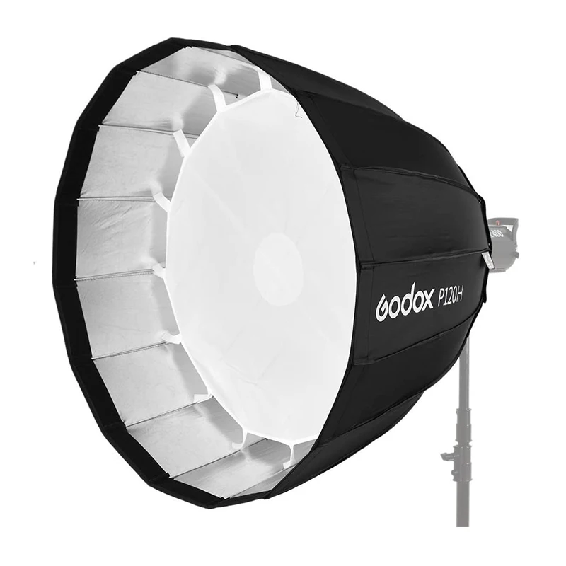 

Hot-selling Godox P120H Deep Parabolic  Softbox for Professional Photographic Studio Flash Speedlight Portrait Product