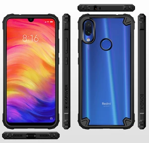 Transparent Hybrid Case Redmi Note 7 7 Pro