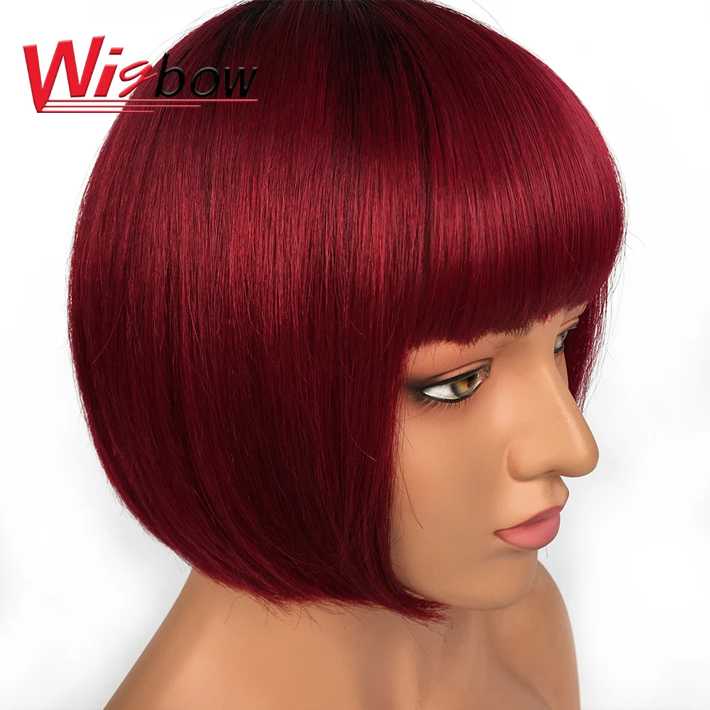 

SH hair 12 inch virgin brazilian hair wigs wholesale,grade 10a straight bob brazilian hair wigs,100%human hair wigs with bangs