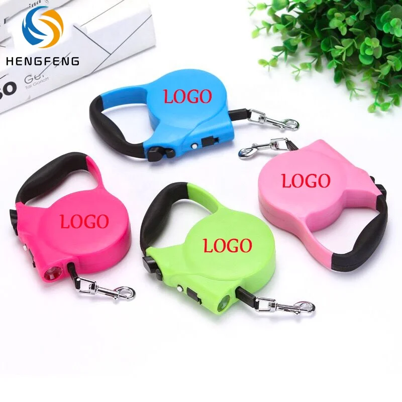 

Amazon Hot Selling Pet Leash Wholesale Retractable led Pets for Dog Leash With Custom Logo, Customized color