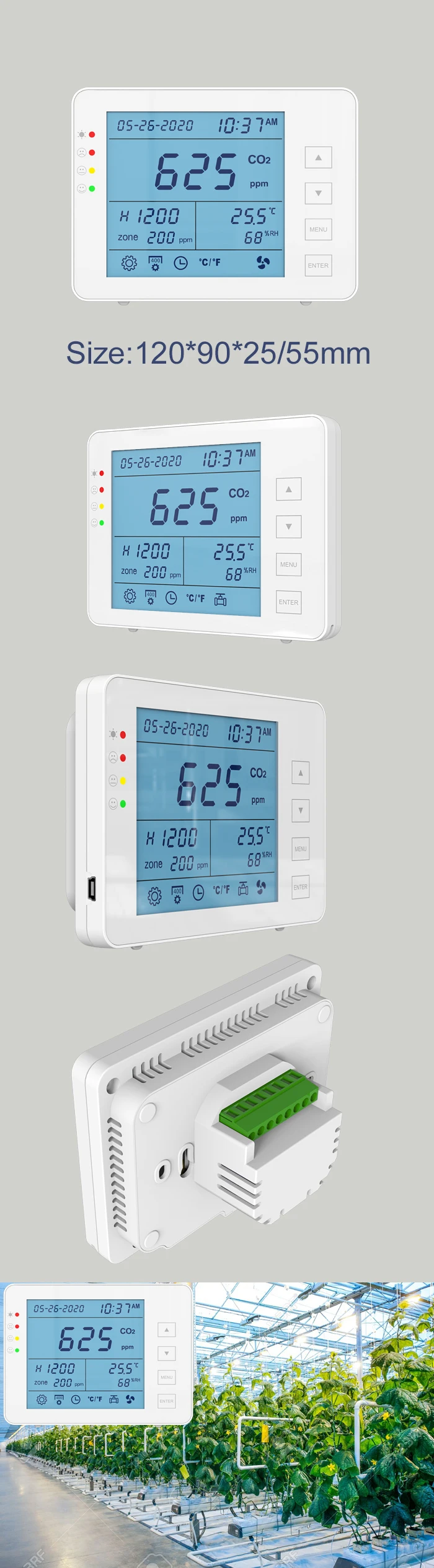 1600W CO2 controller