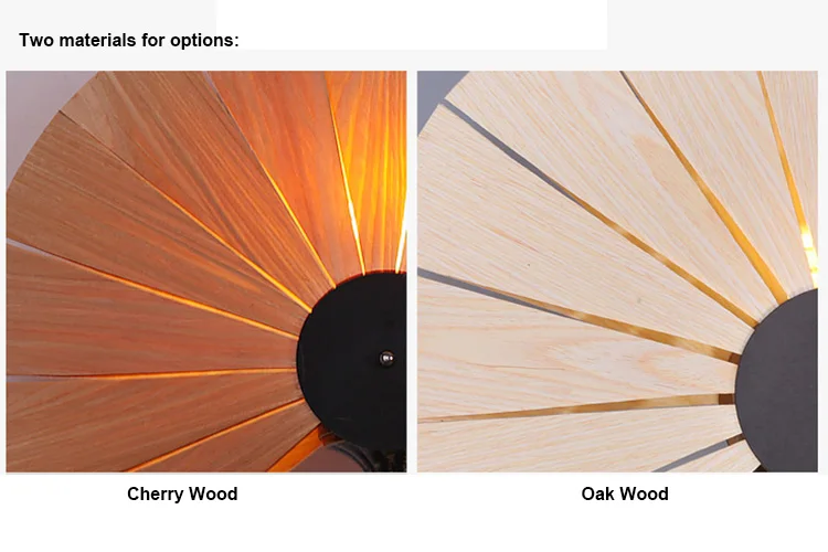 New design natural handmade wood rattan bamboo weaving sunflower E27 LED wall light