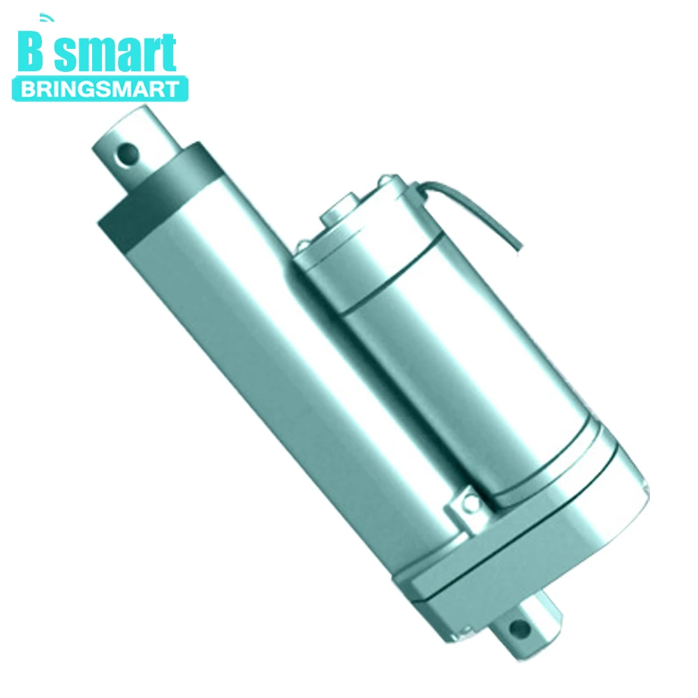 Bringsmart Tgay 4inch 900n 90kg Load Multifunction Linear Actuator Motor 100mm 24 Volt Encoder