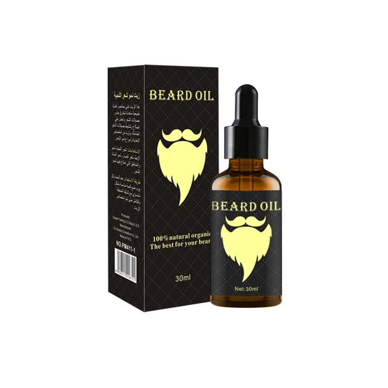 

Customized Beard oil Natural and Organic Conditioner Softener Promotes Beard Growth oil for mens Mustache Care facial hair oil