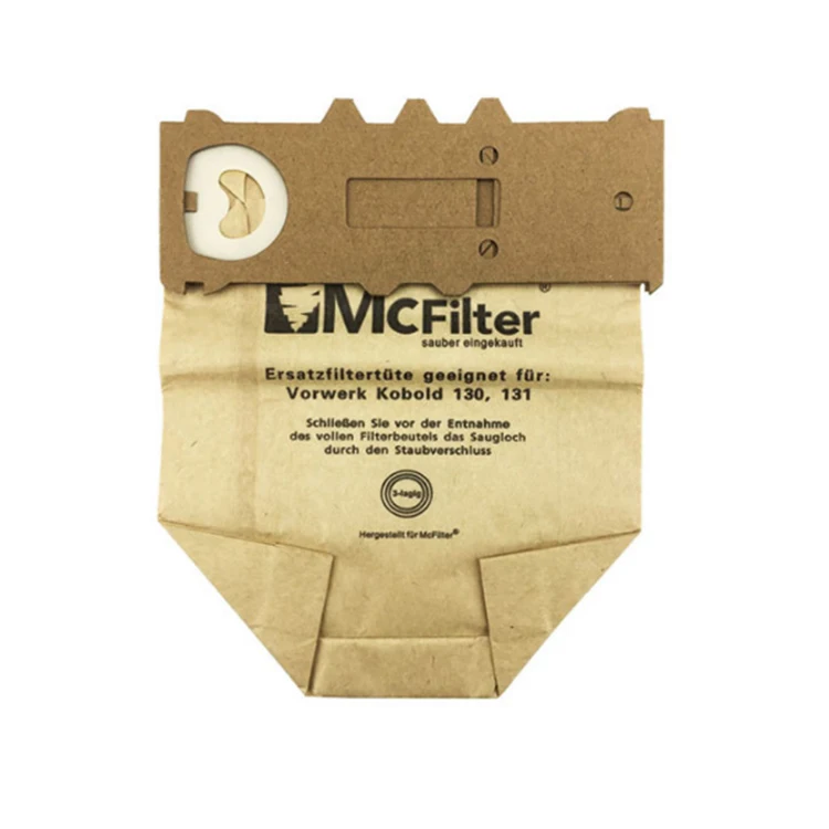 paper dust bag for vacuum cleaner