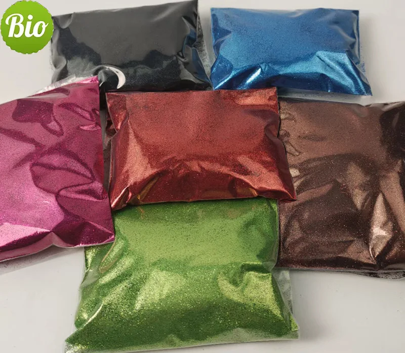 

100 G Gorgeous Eco-Friendly Biodegradable Glitter Cosmetic Face Glitter Powder For Garment Christmas Makeup Makeup