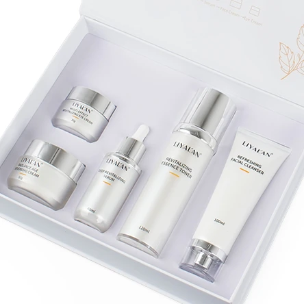

Private Label Korean Beauty Skin Care Kit Natural Organic Facial Anti Aging Whitening Face Skincare Set For Women