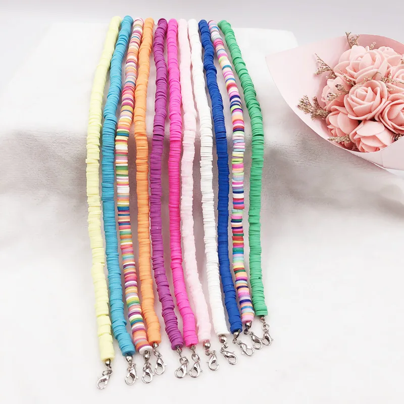 

Wholesale Fashion Bohemian Style Soft Pottery Multicolor Beads For Women