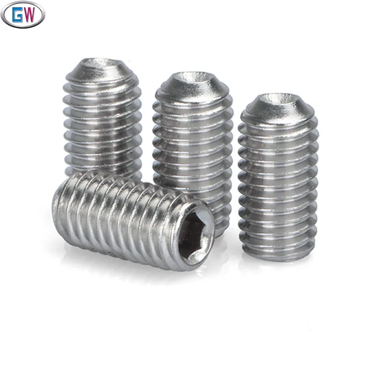 
Stainless Steel 304/316 Socket Cup point Set Screws 