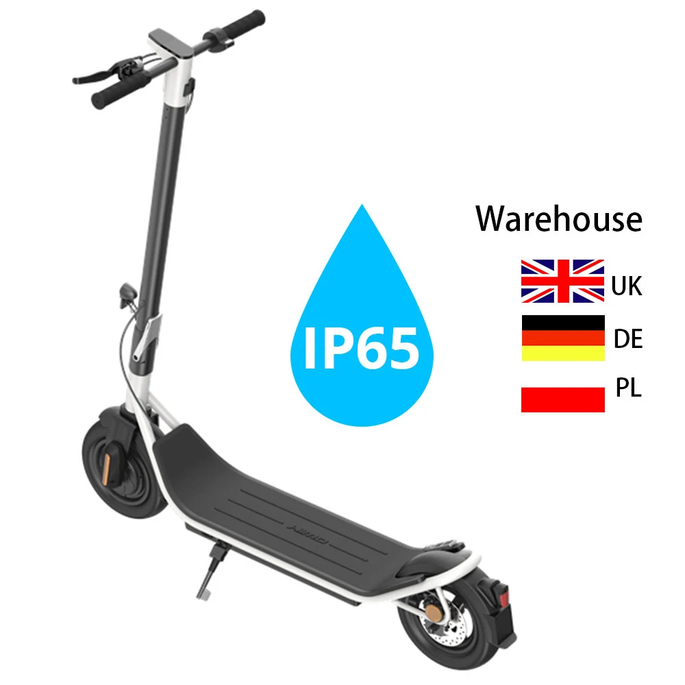 

door to door Original HIMO IP65 electric scooter L2 adult 36V removable battery foldable long duration e scooter, White/gray/yellow/blue