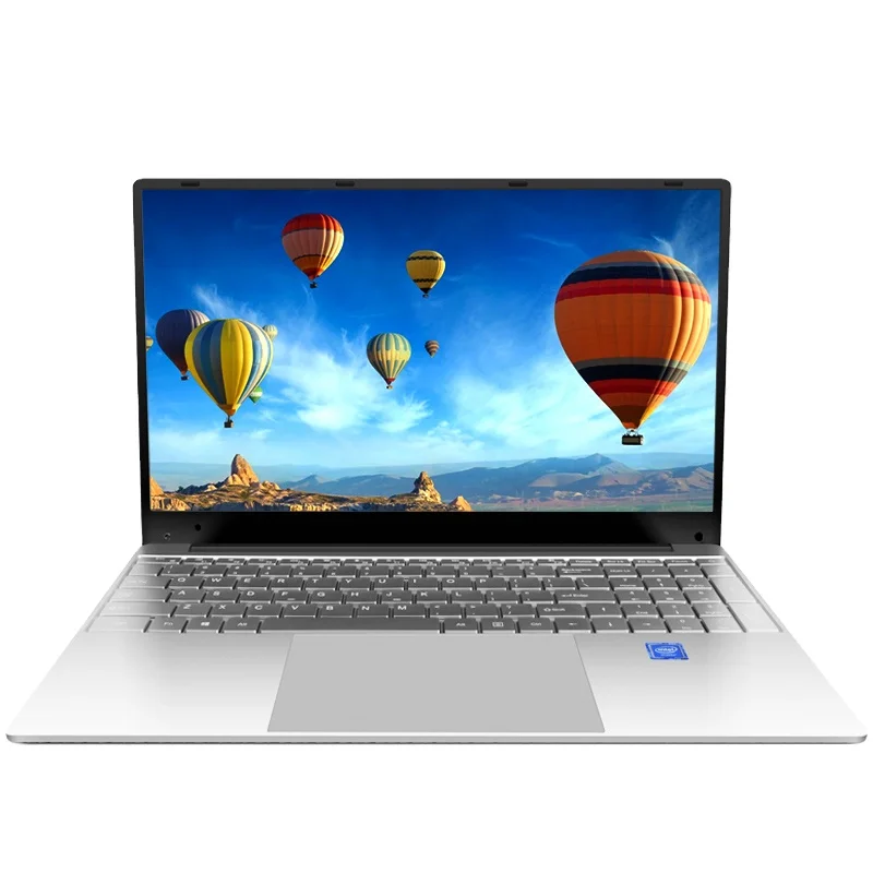 

Wholesale 15.6 inch IPS 12GB Quad-core Win10 Lightweight Metal 5G Laptop, Sliver