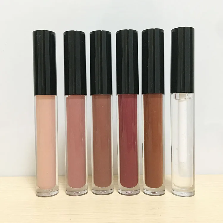 
glitter shiny lip gloss with your own brand high shiny lipstain 