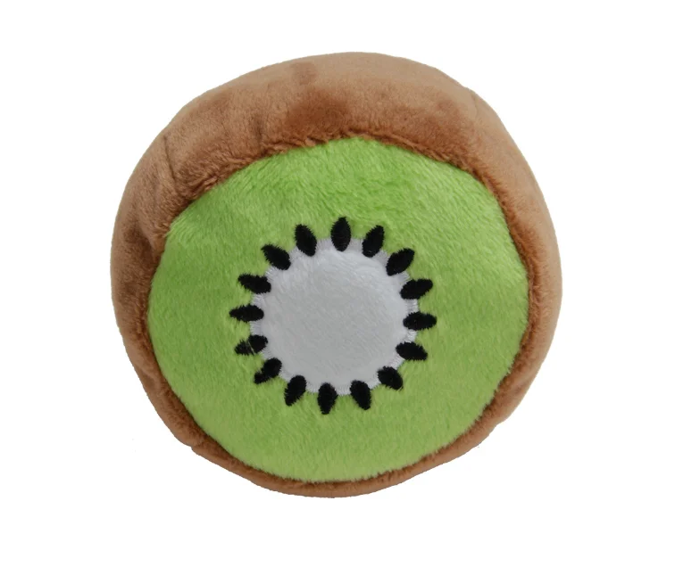 
Custom Dog Chew Toys Mini Various Fruits Pet Plush Squeak Toys for Chewer 