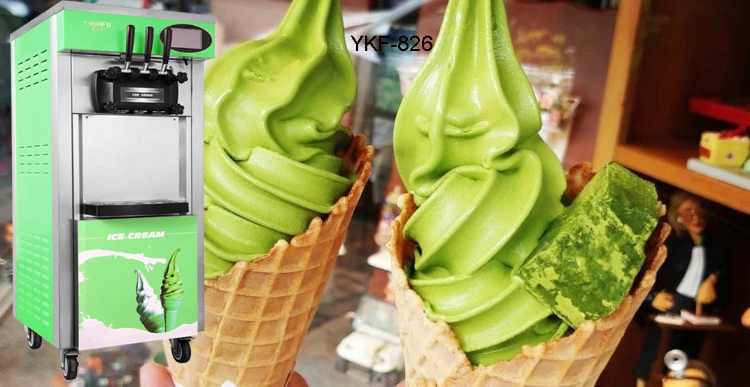 Alibaba china multi flavor of commercial ice cream machine for the sundae