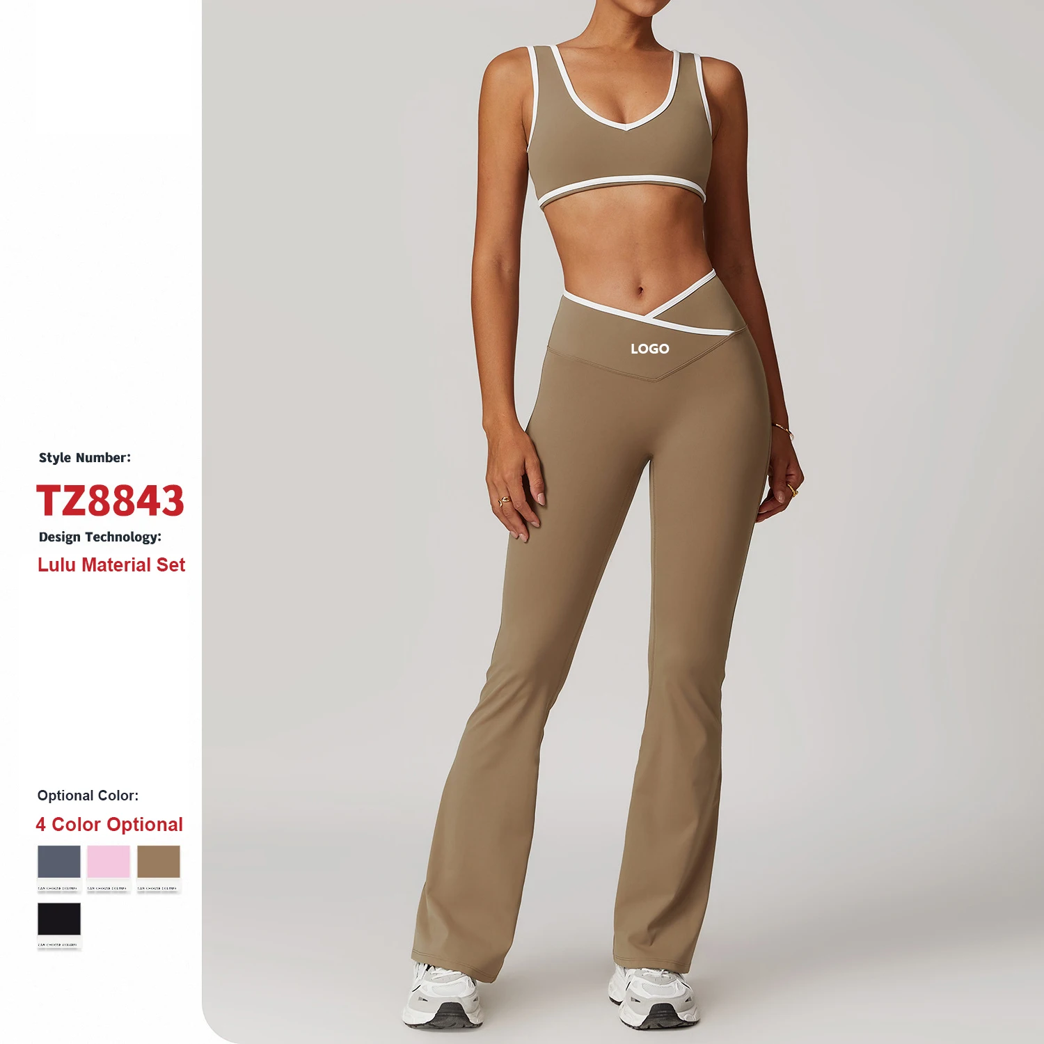 Women's Sports Wear Gym Fitness Yoga Sets Fitness Clothing Activewear Sets Women Sportswear V Waist Workout Clothes for Women